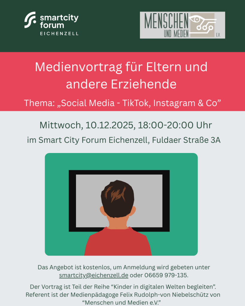 Medienvortrag Social Media Instagram Post