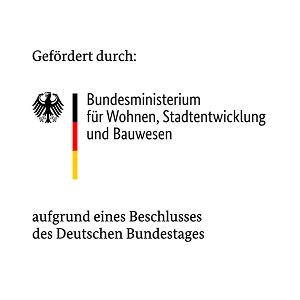 Gefördert durch Bundesministerium für Wohnen, Stadtentwicklung und Bauwesen